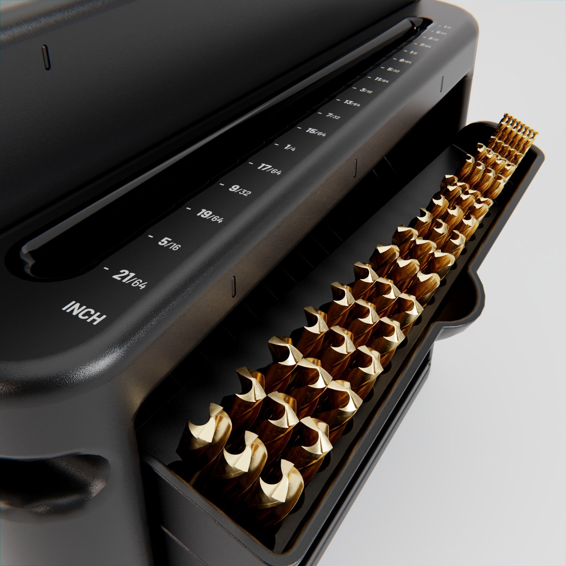 BitBunker Drill Bit Organizer | Self-Sorting Bit Storage