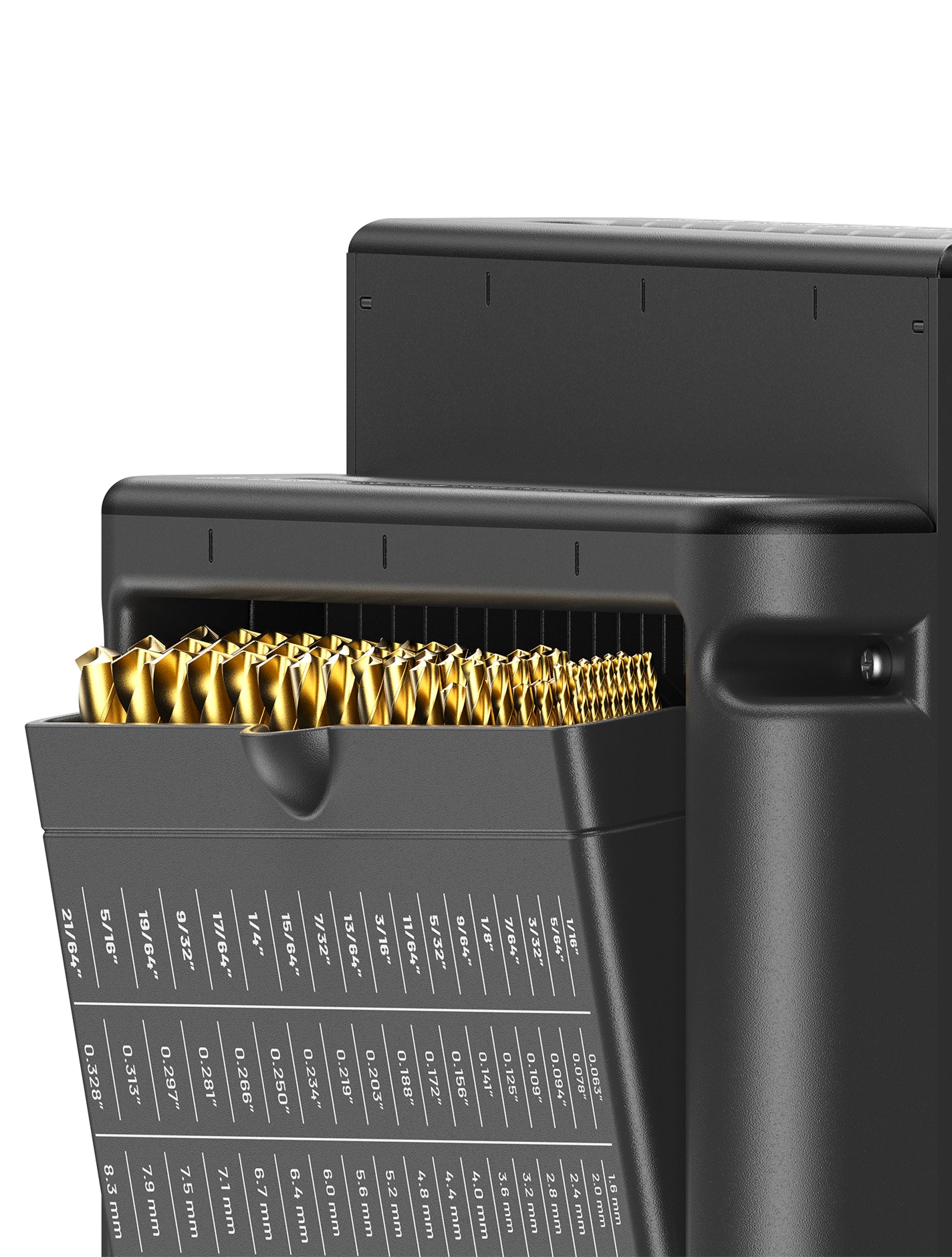 BitBunker Drill Bit Organizer Self-Sorting Tool Bit Storage